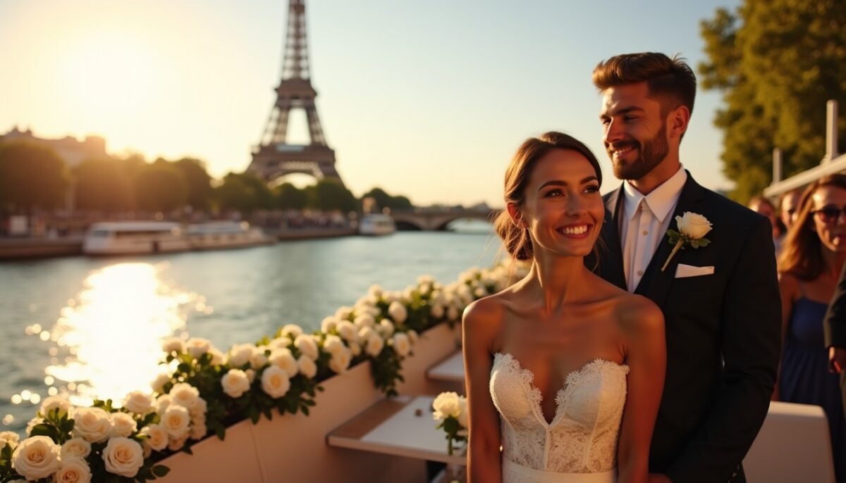 Location de péniche à Paris pour un mariage : inspirations et tendances pour une célébration unique