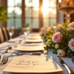 Guide pour rédiger un message de remerciement de mariage authentique et touchant