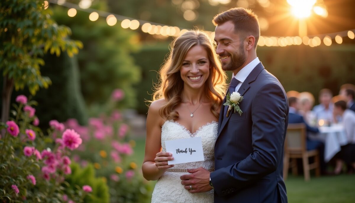 Textes de remerciement pour mariage : 12 modèles originaux à personnaliser