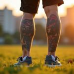 Tatouages pour mollet masculin : inspirations, tendances et astuces pour 2025