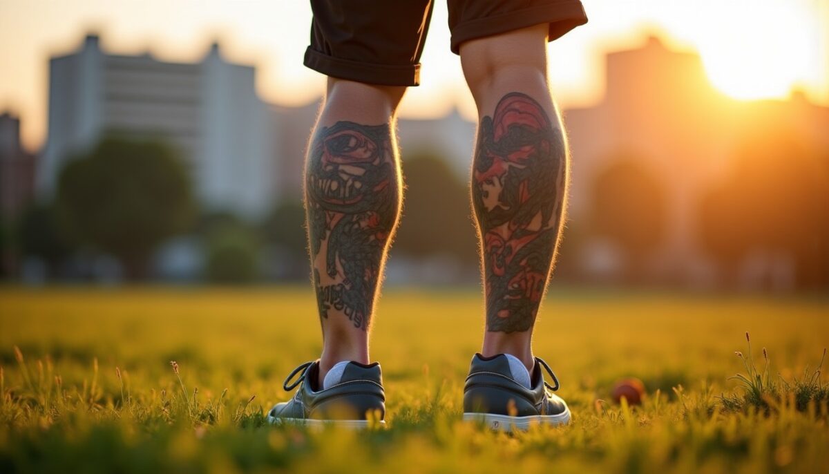 Tatouages pour mollet masculin : inspirations, tendances et astuces pour 2025