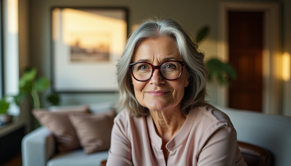 Coiffures élégantes pour femmes de 60 ans portant des lunettes : le guide complet 2025
