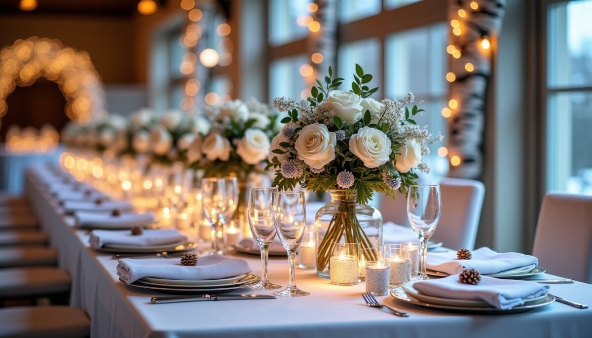 Mariage en hiver : inspirations, atouts, décoration et astuces incontournables