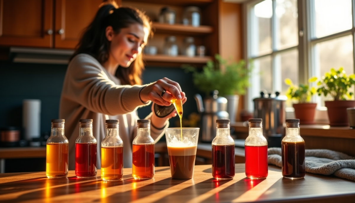 Budget sirops et accessoires pour café : combien investir pour 50 boissons maison